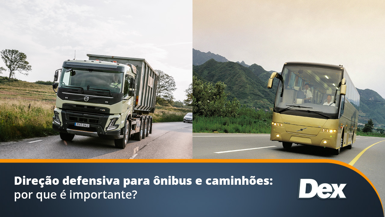 Direção defensiva para ônibus e caminhões: por que é importante?