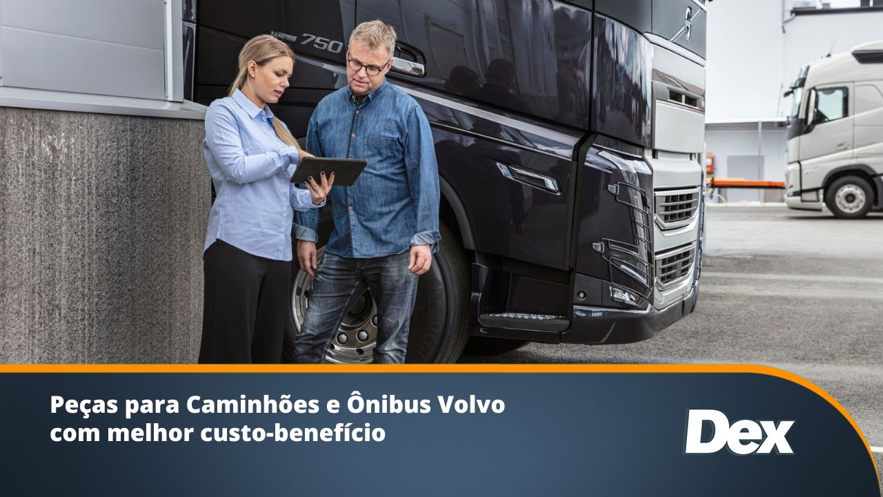 Peças para Caminhões e Ônibus Volvo com melhor custo-benefício