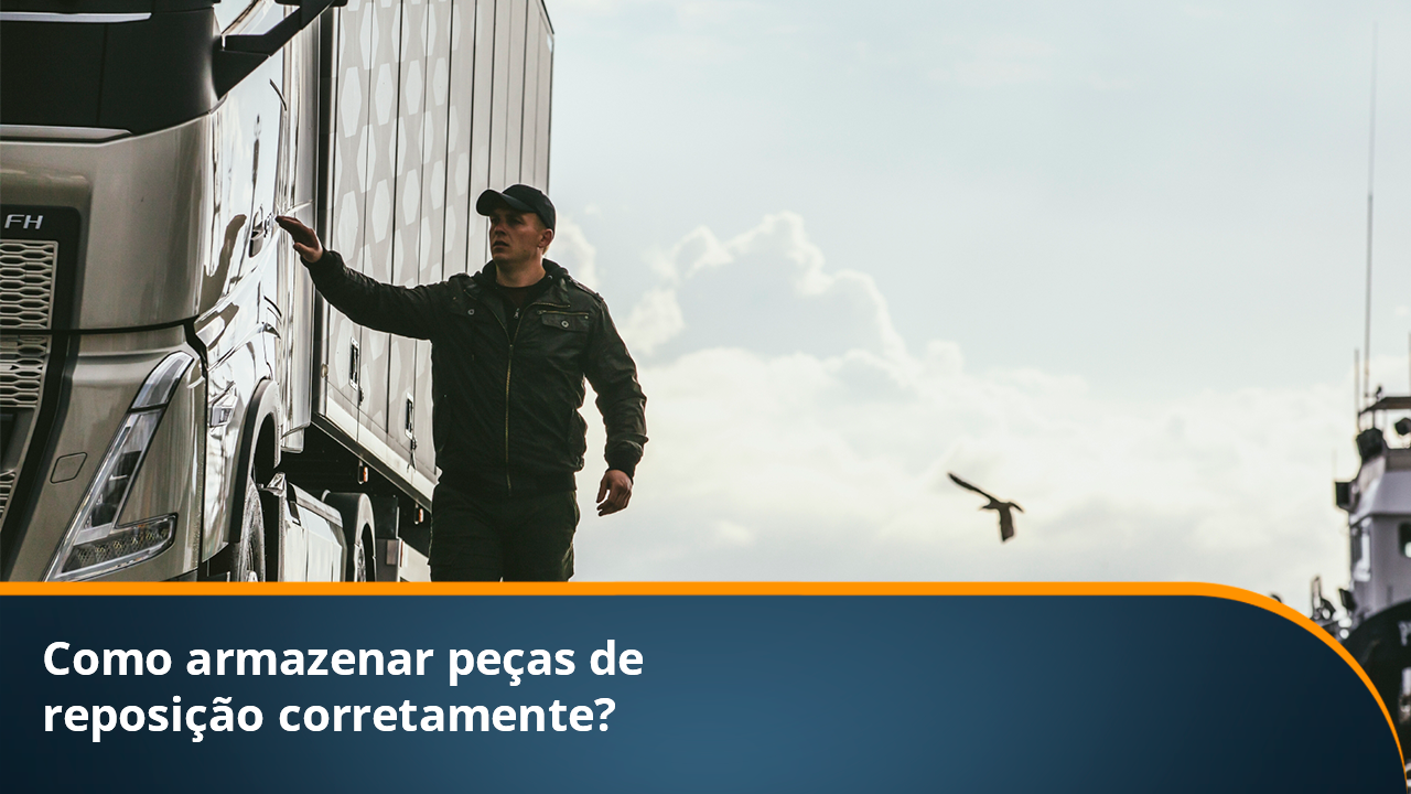 Como armazenar peças de reposição corretamente?