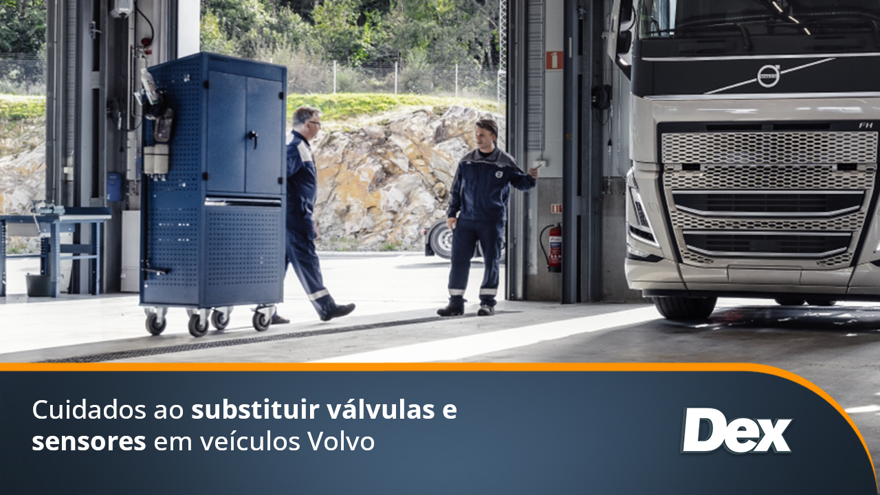 Cuidados ao substituir válvulas e sensores em veículos Volvo