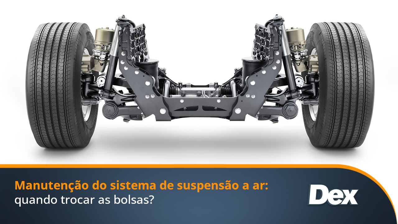 Manutenção do sistema de suspensão a ar: quando trocar as bolsas?