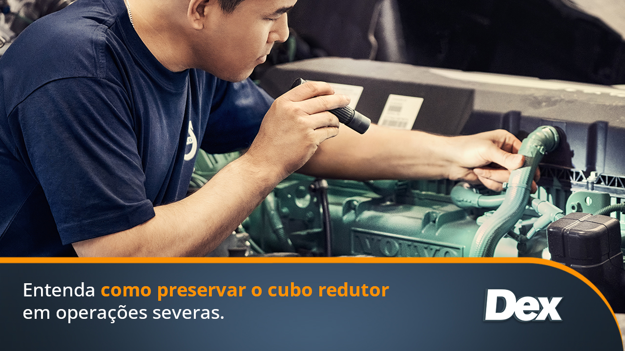 Cuidados com o cubo redutor em opera&ccedil;&otilde;es de carga pesada