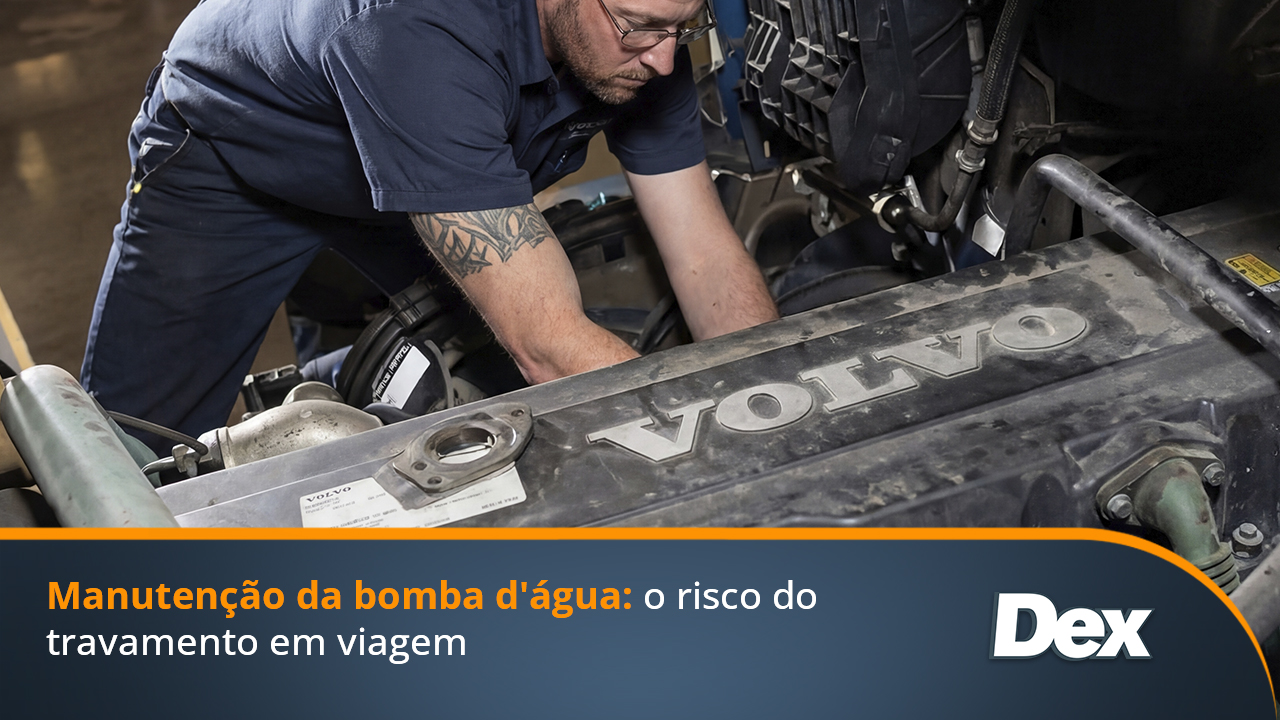 Manutenção da bomba d'água: o risco do travamento em viagem