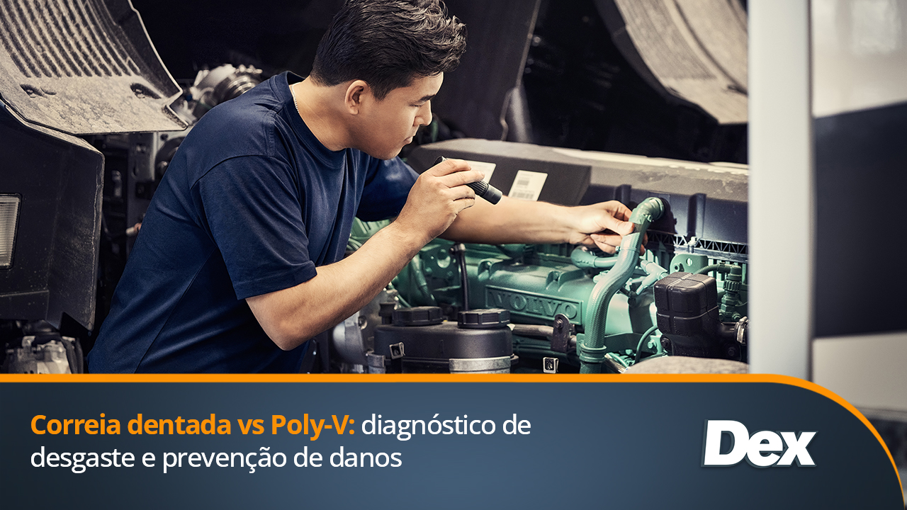 Correia dentada e correia poly-v: quando trocar para evitar quebra do motor