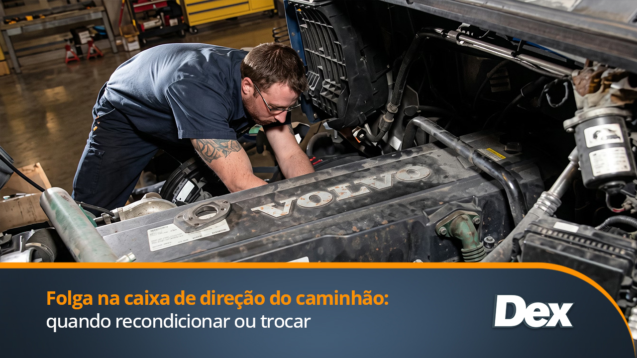 Folga na caixa de dire&ccedil;&atilde;o do caminh&atilde;o: quando recondicionar ou trocar